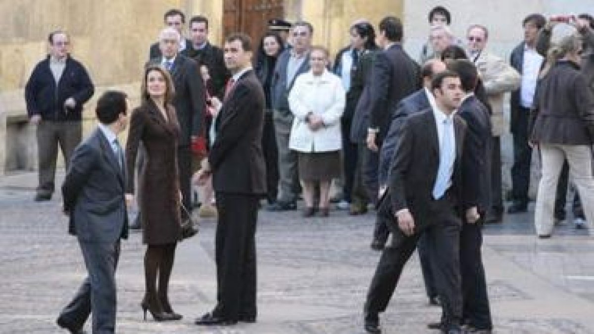 La última presencia conjunta de los Príncipes en León se remonta a febrero del 2008.