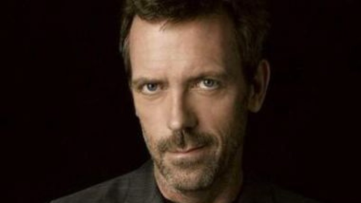 El actor inglés Hugh Laurie, protagonista de «House»