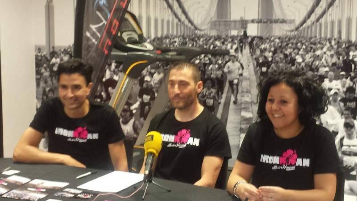 Cuevas, un leonés que estará en el Mundial de Ironman en Hawaii.