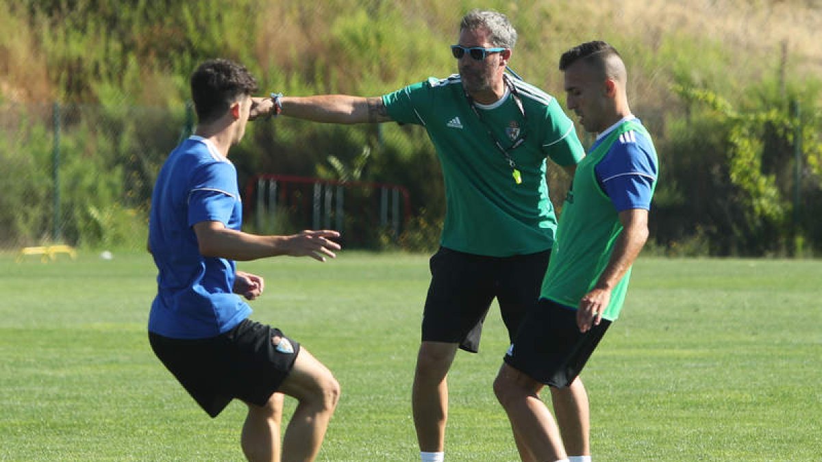 Los jugadores de la Deportiva podrían empezar a entrenar en dos o tres semanas. L. DE LA MATA