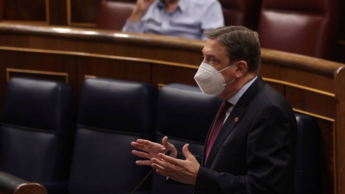 El ministro de Agricultura, Pesca y Alimentación, Luis Planas. EFE | RODRIGO JIMÉNEZ
