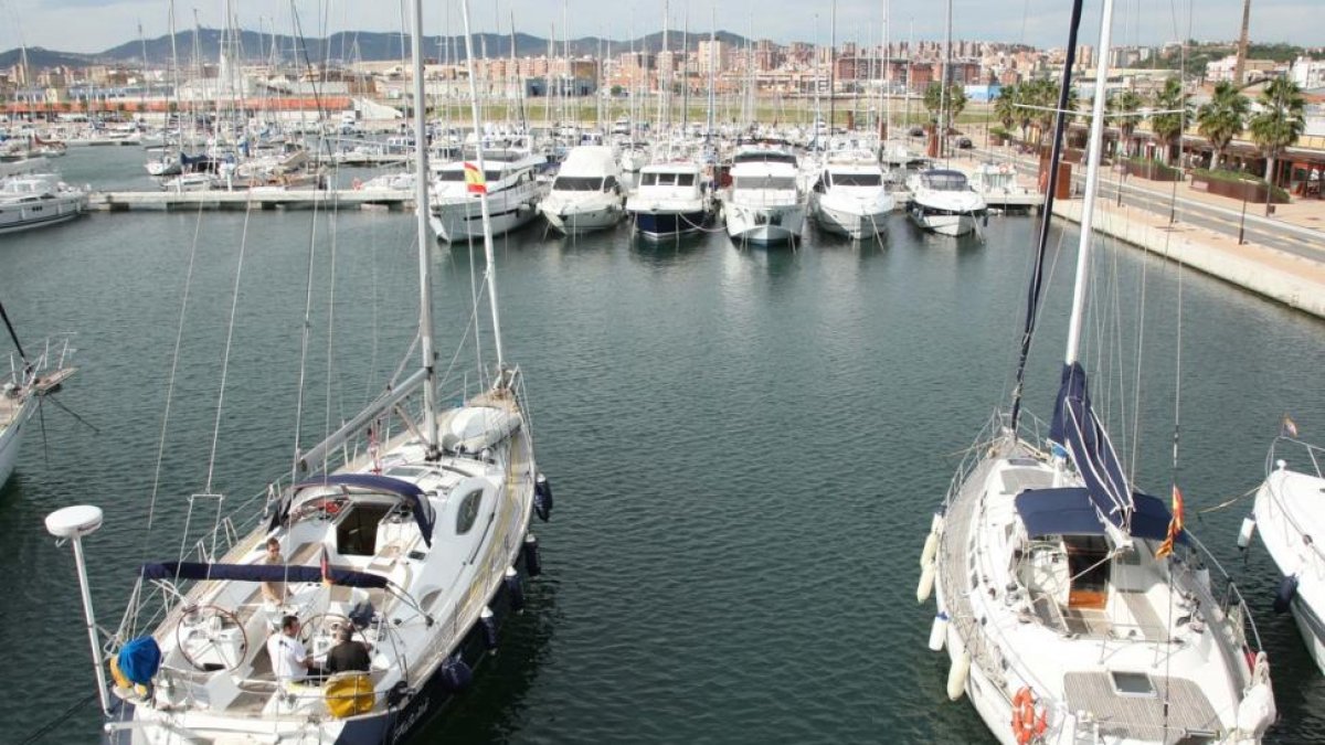 El puerto de Badalona en una imagen de archivo.