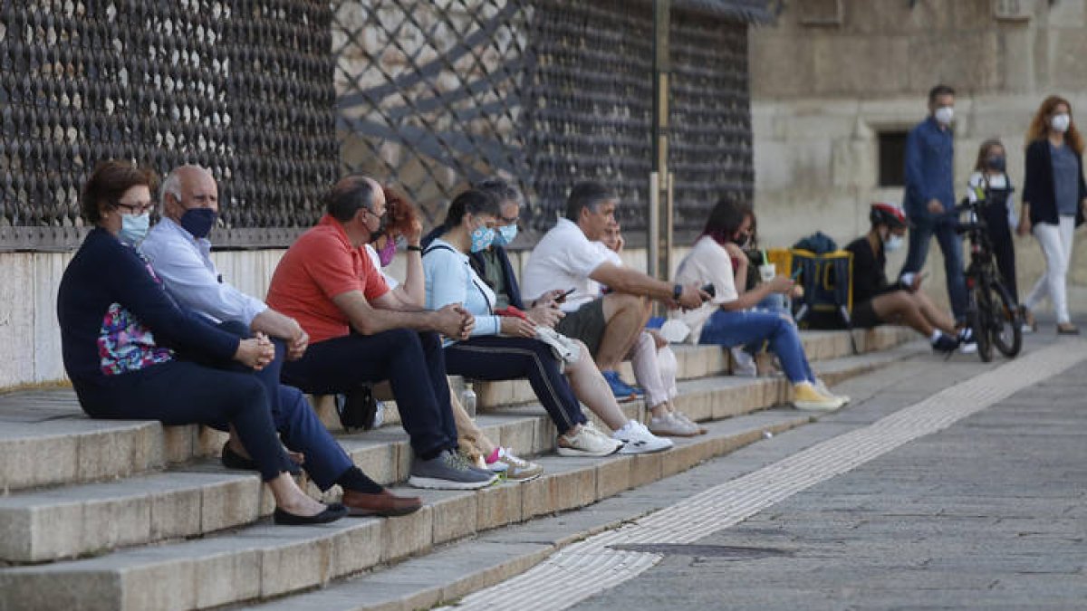 El buen tiempo anima a disfrutar al aire libre. FERNANDO OTERO