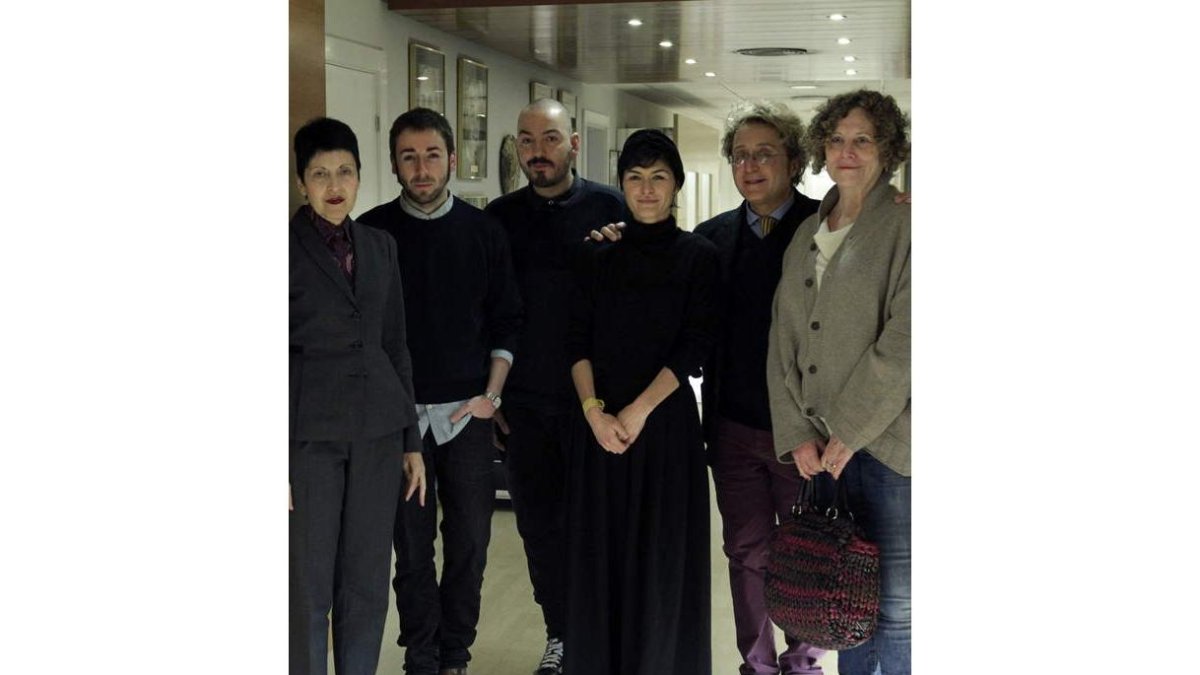 Cordeiro, Rabaneda, Duyos, María Barros, José Victor Rodríguez y Silvia Alexandrowitch.