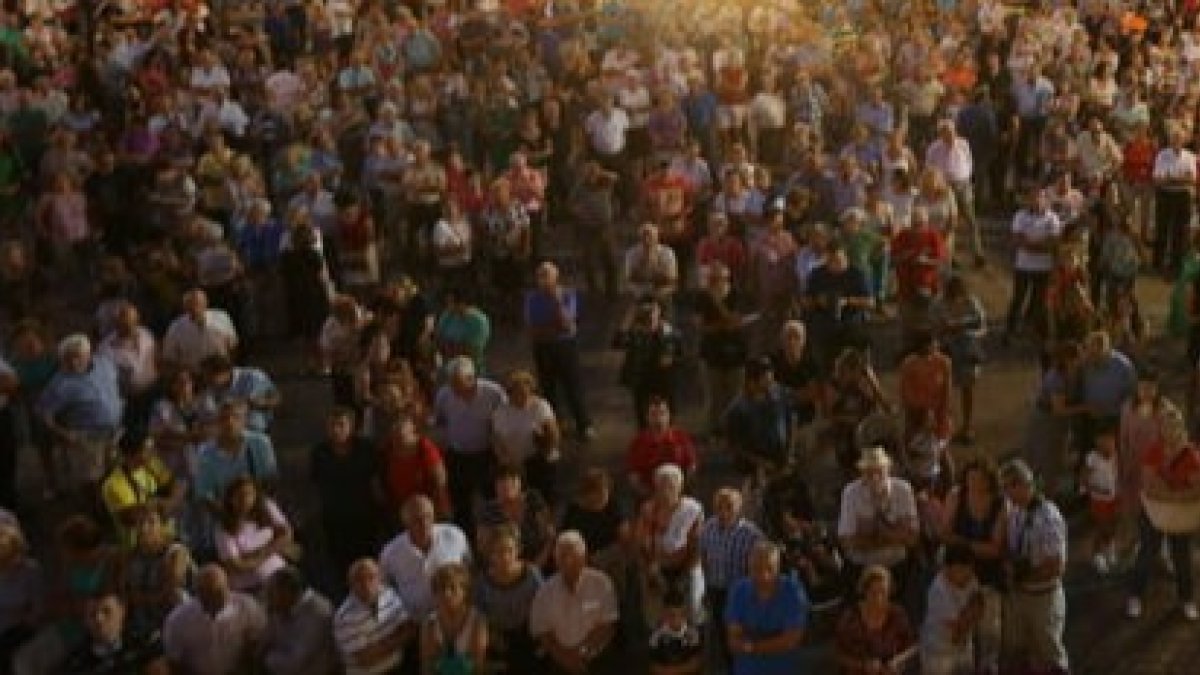 Las ferias y fiestas llenan las calles de los pueblos al inicio del mes de septiembre. LUIS DE LA MATA