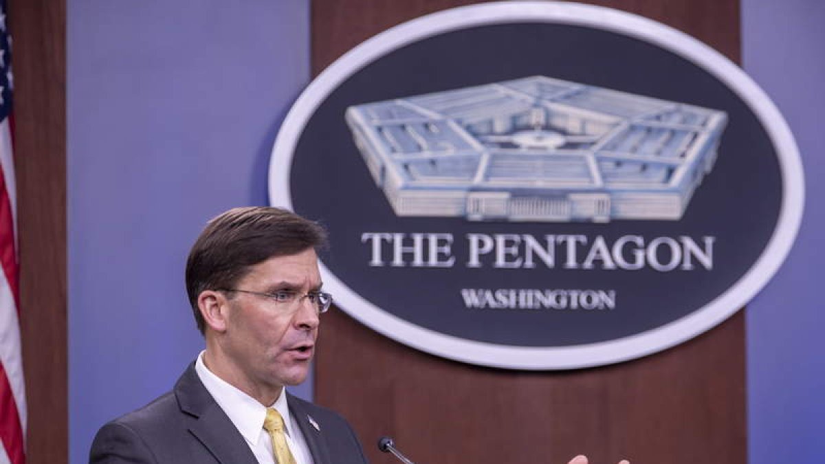 El secretario de Defensa de Estados Unidos, Mark Esper.