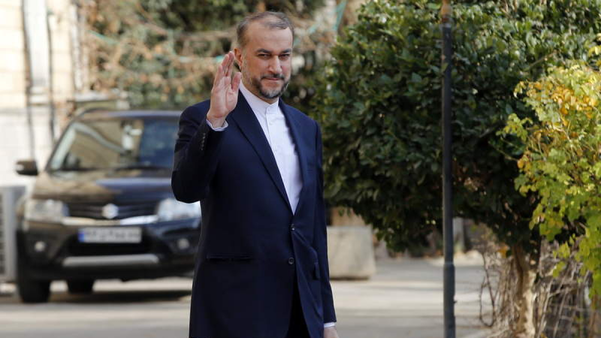 El ministro de exteriores iraní, Hossein Amir-Abdoulahian, en una imagen de archivo ABEDIN TAHERKENAREH