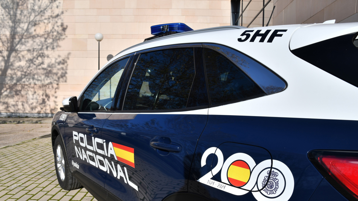 Un vehículo de la Policía Nacional. DL