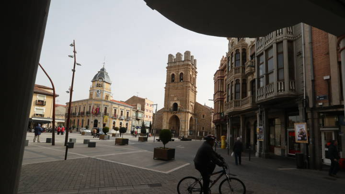 Vista de la localidad de La Bañeza. RAMIRO