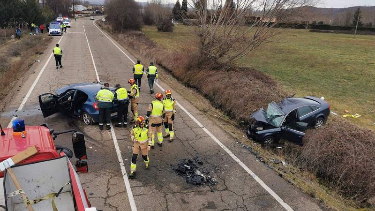 Imagen del accidente que resultó mortal. DL