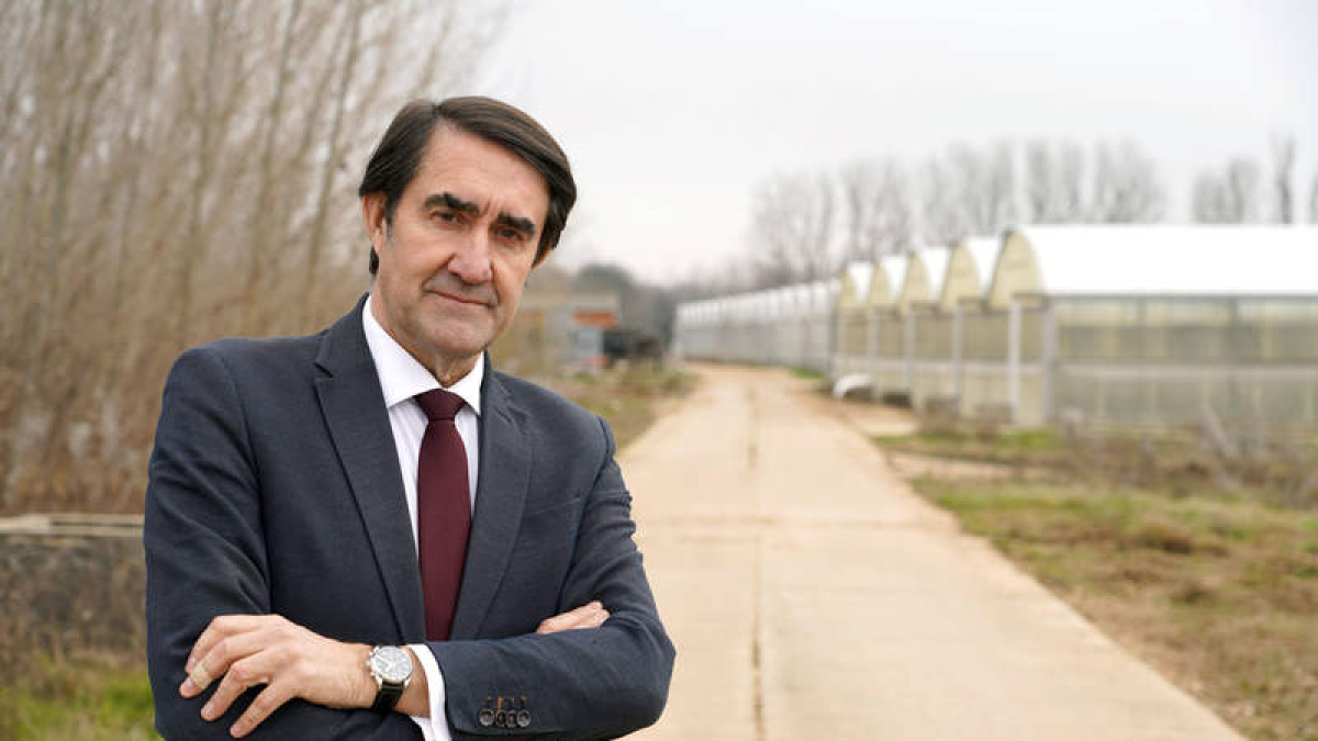 El consejero de Medio Ambiente de la Junta, Juan Carlos Suárez Quiñones. RUBÉN CACHO