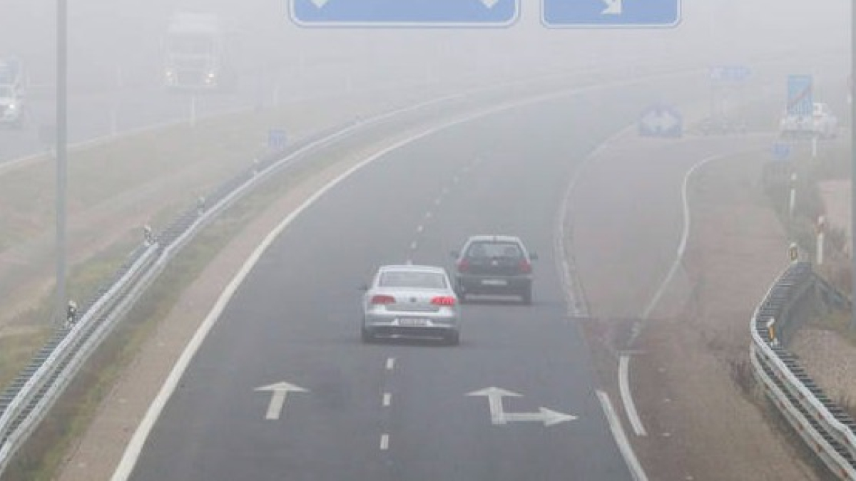 Un tramo de la A-66. MARIAM A. MONTESINOS