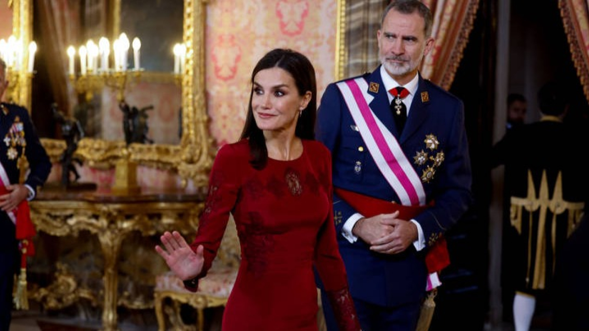 Los reyes Letizia y Felipe VI. EFE
