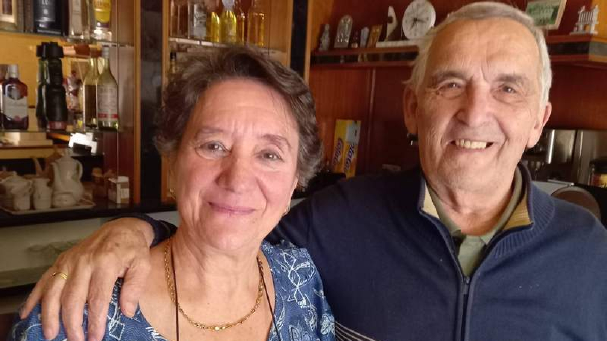 Los abuelos maternos de Percan, naturales de Vegas del Condado, Luisina y Julián. DL