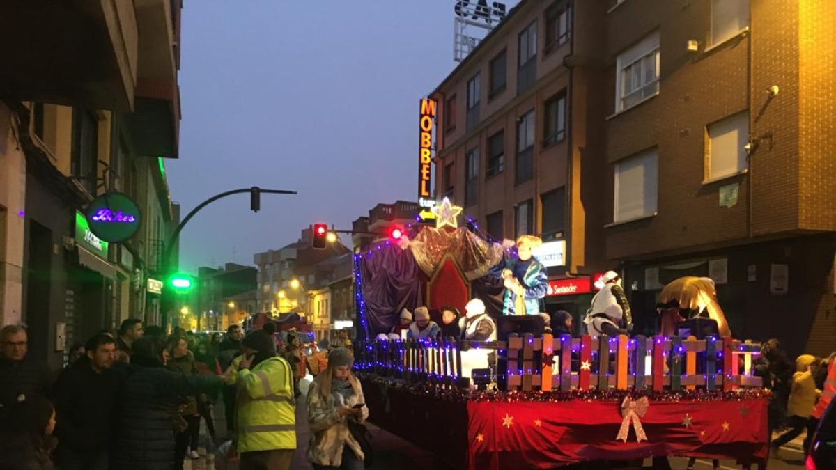 Una edición anterior de la Cabalgata de Reyes de San Andrés. AYUNTAMIENTO DE SAN ANDRÉS