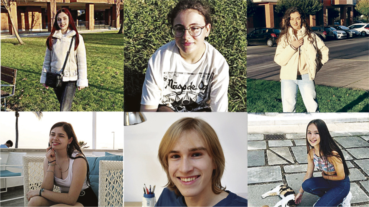 Alumnos leoneses que han logrado la beca de la Fundación Amancio Ortega.