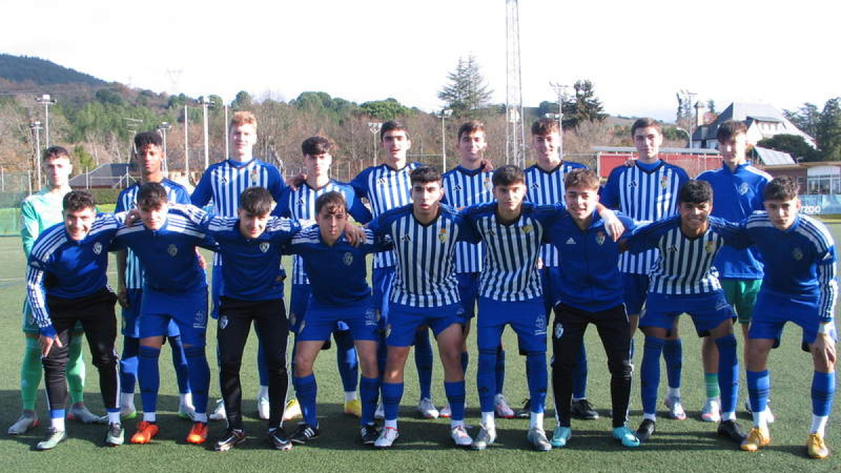 La SD Ponferradina encabeza la clasificación del Grupo 3 de la Liga Nacional Juvenil. DL