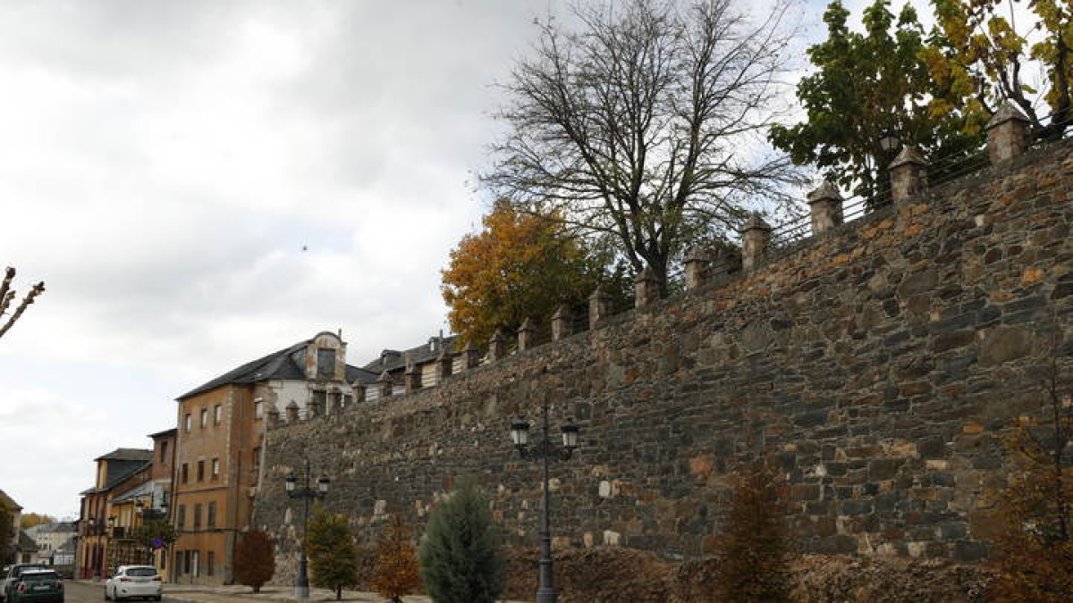 Imagen de los restos del castillo de Bembibre. L DE LA MATA