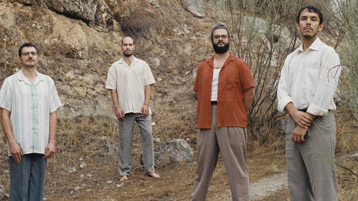 Los integrantes del cuarteto El Nido, que hoy desembarcan en León. DL