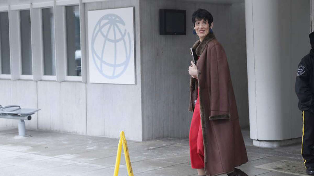 La ministra Elma Saiz.   LENIN NOLLY