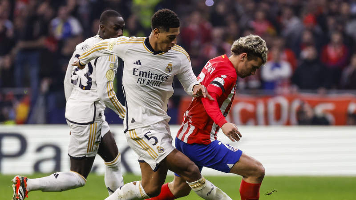 Bellingham y Griezmann, tercer cara a cara de la temporada. MARTÍN