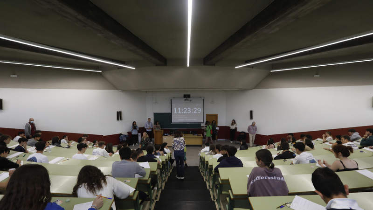 Exámenes de la Ebau.