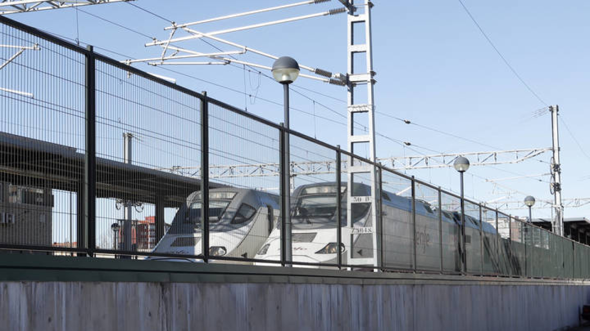 Estación de tren de León.