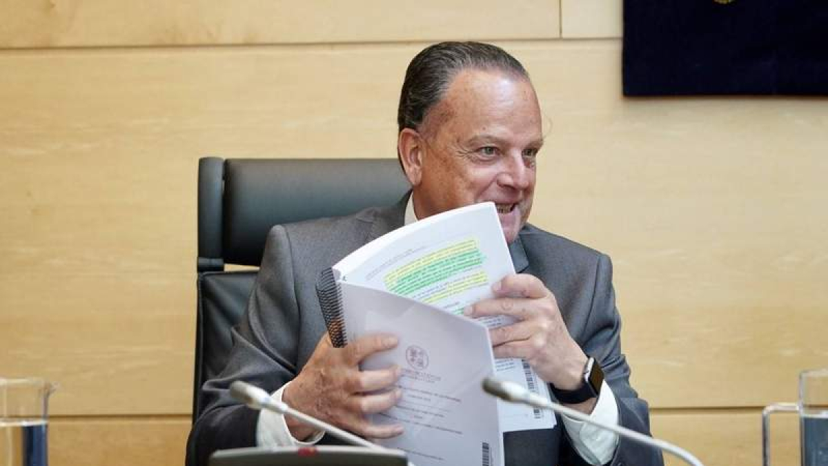 El presidente del Consejo de Cuentas, Mario Amilivia. DL
