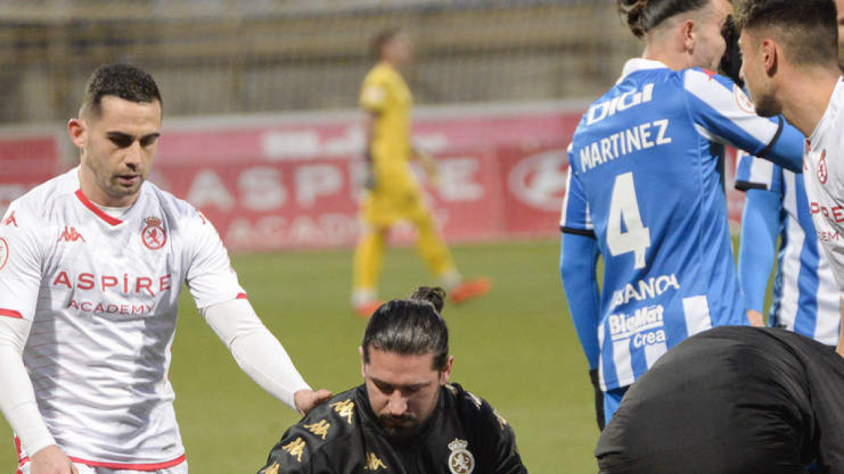 Tras el partido ante el Dépor, el derbi ante la Ponferradina volverá a presentar un Reino de León con una gran entrada.  MARÍA FUENTES