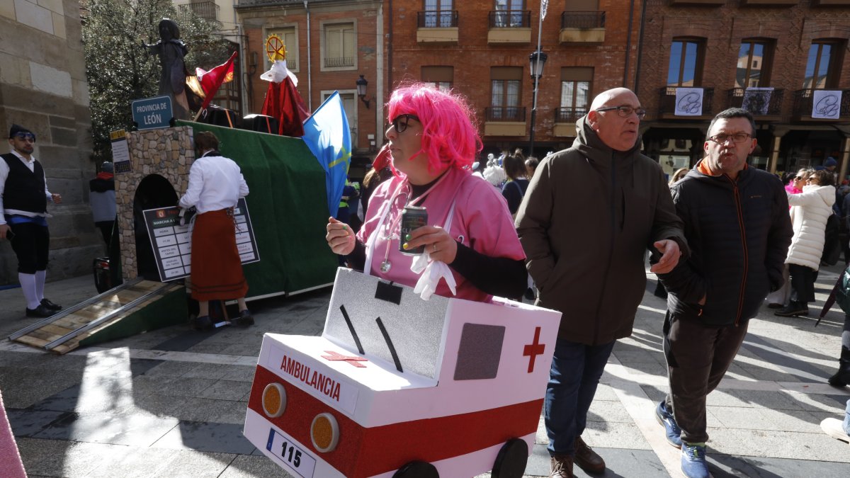 La Bañeza ya celebra su Carnaval.