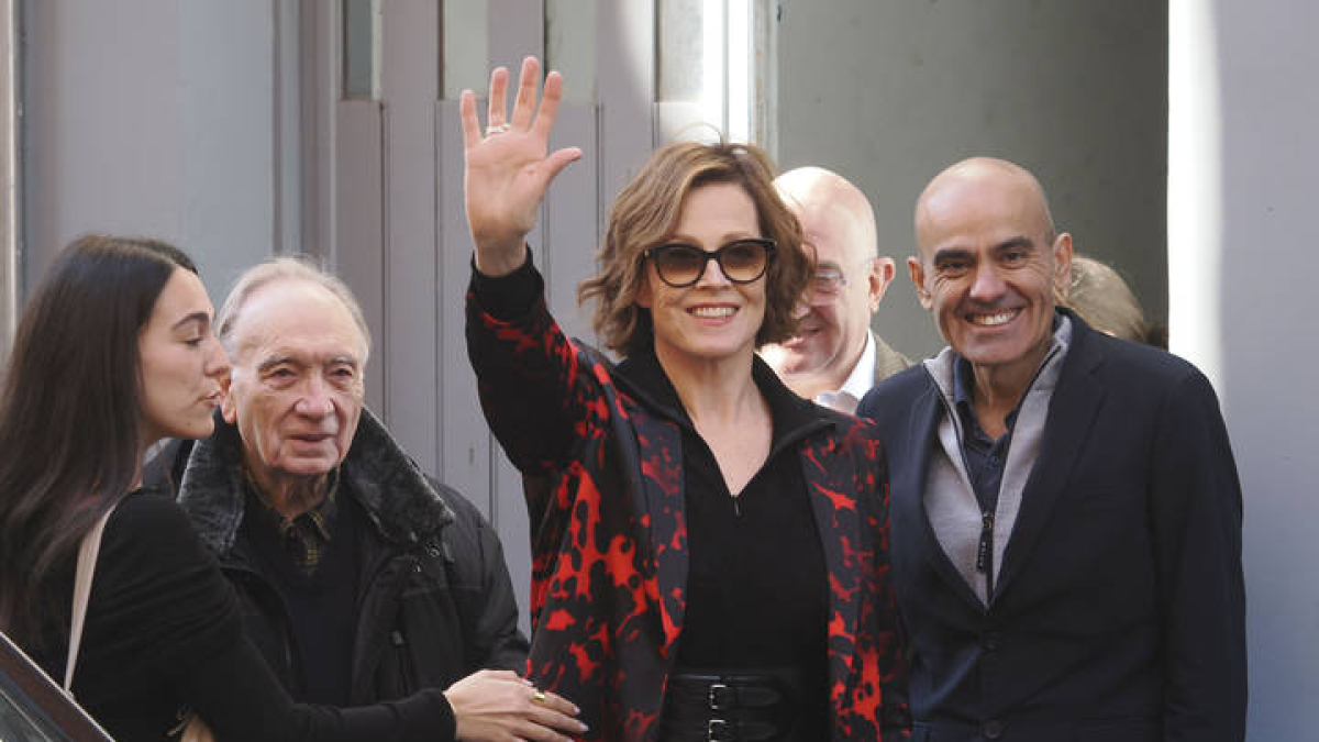 La actriz estadounidense Sigourney Weaver
