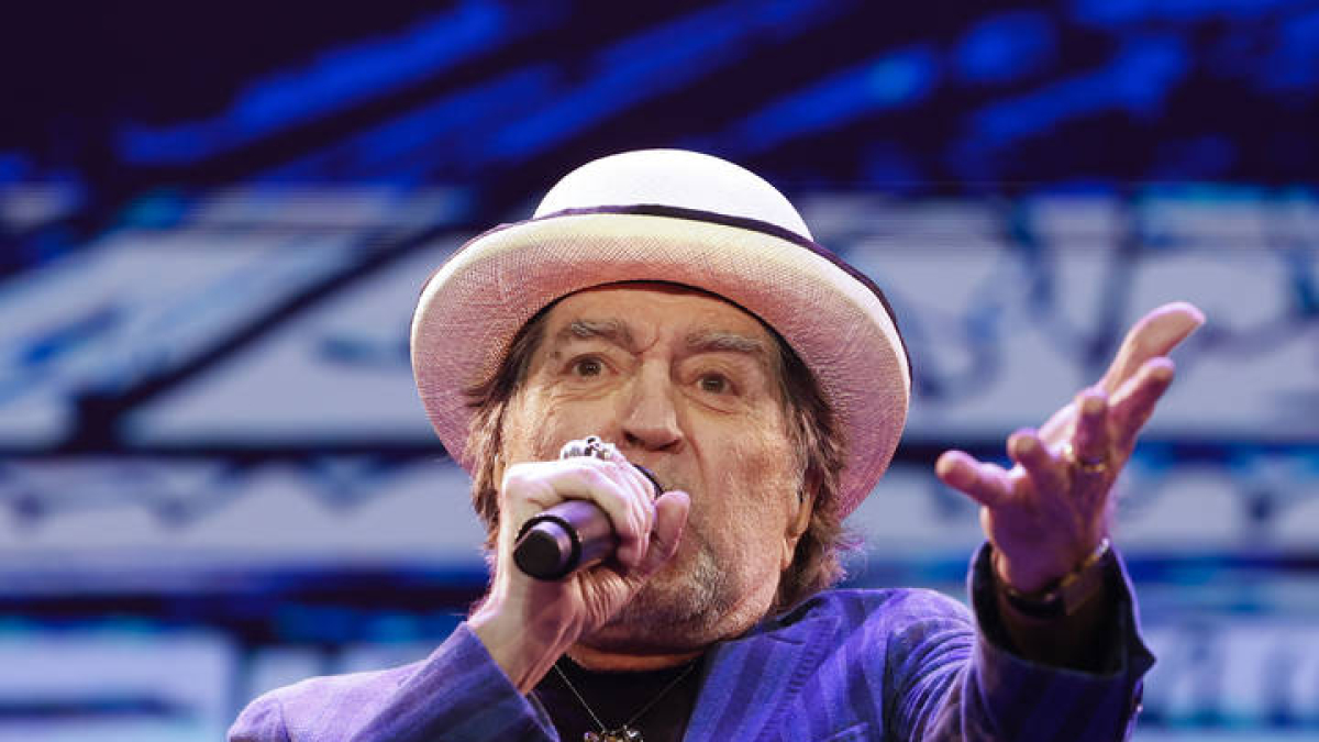 El cantante Joaquín Sabina cierra su gira
