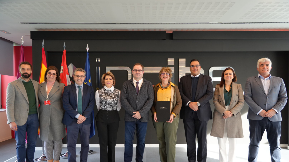 Representantes del Incibe y de la Asociación Bancaria y de Entidades Financieras de Colombia.
