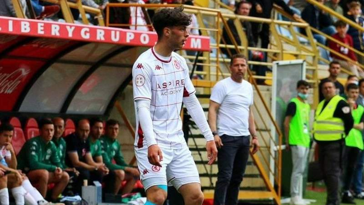 David López ya sabe lo que es jugar en el primer equipo culturalista. FERNANDO OTERO
