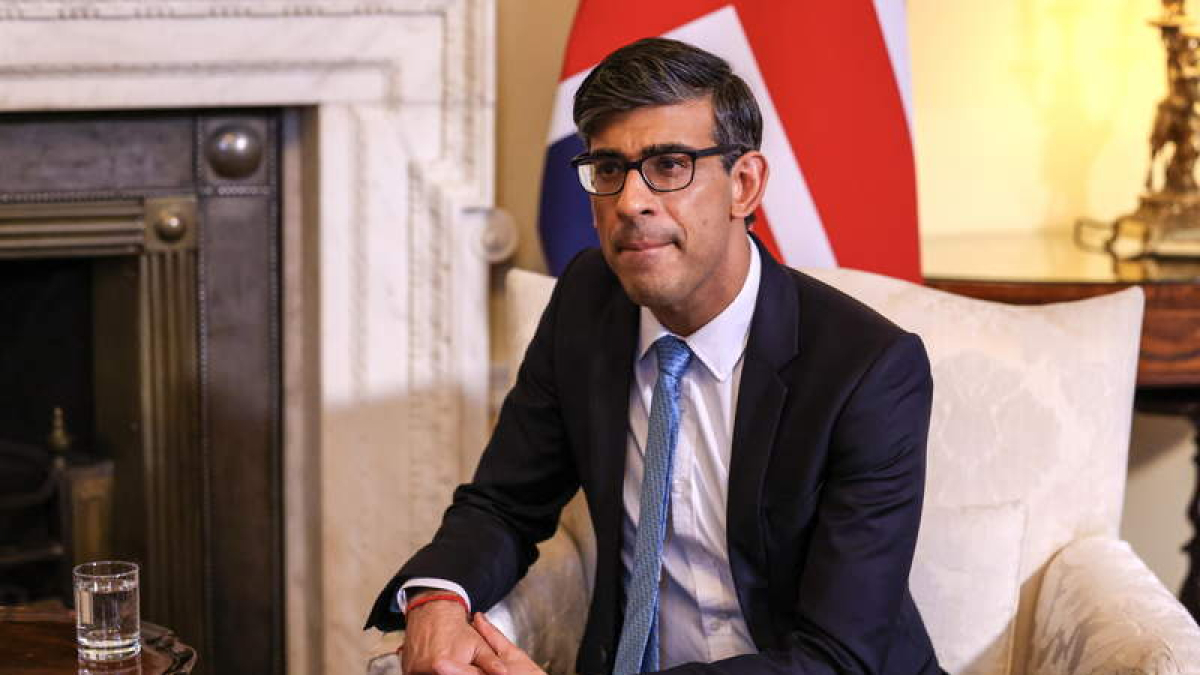 El primer ministro británico.