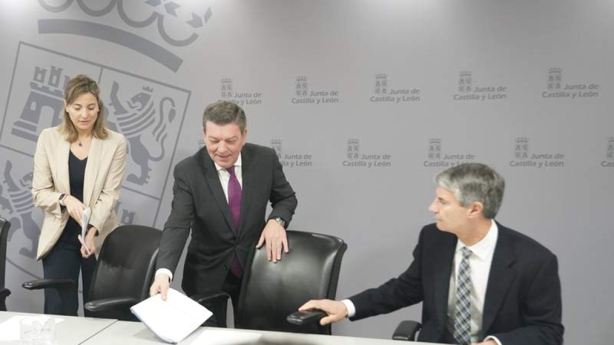 El consejero Luis Miguel González Gago.