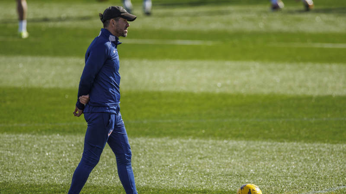 Simeone tiene en MIlán una dura prueba de fuego.  JIMÉNEZ