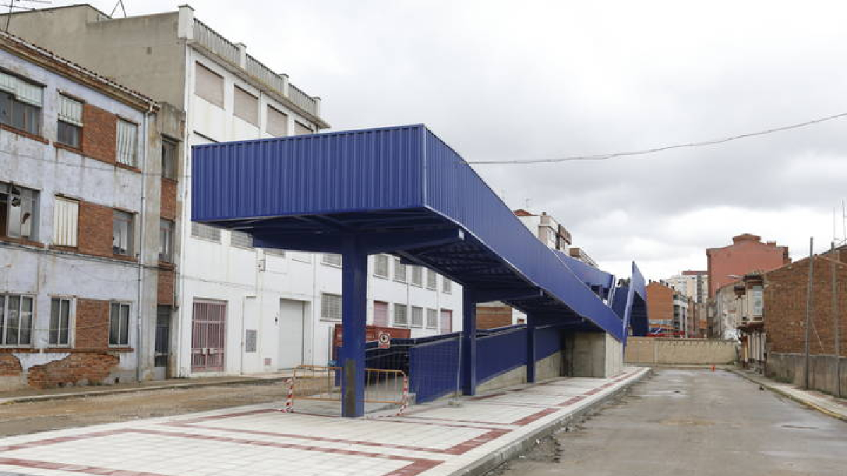 Pasarela de Trobajo del Camino.