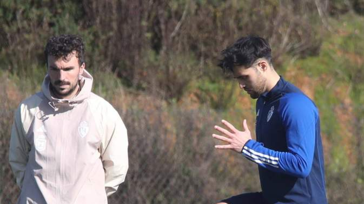 Kevin Sibille avanza en la recuperación de su lesión. L. DE LA MATA