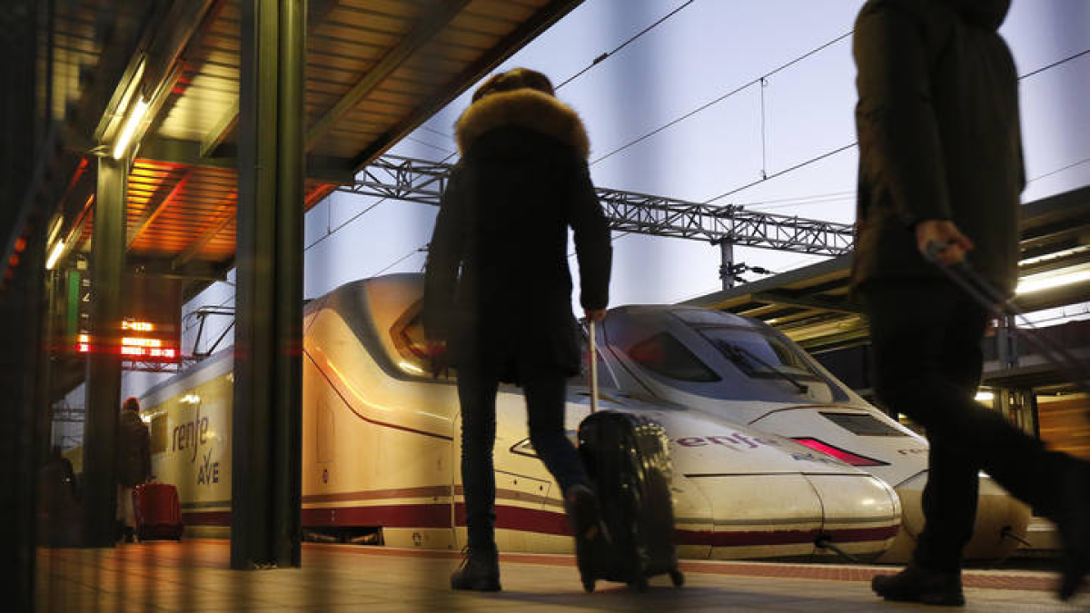 Estación de tren de León.
