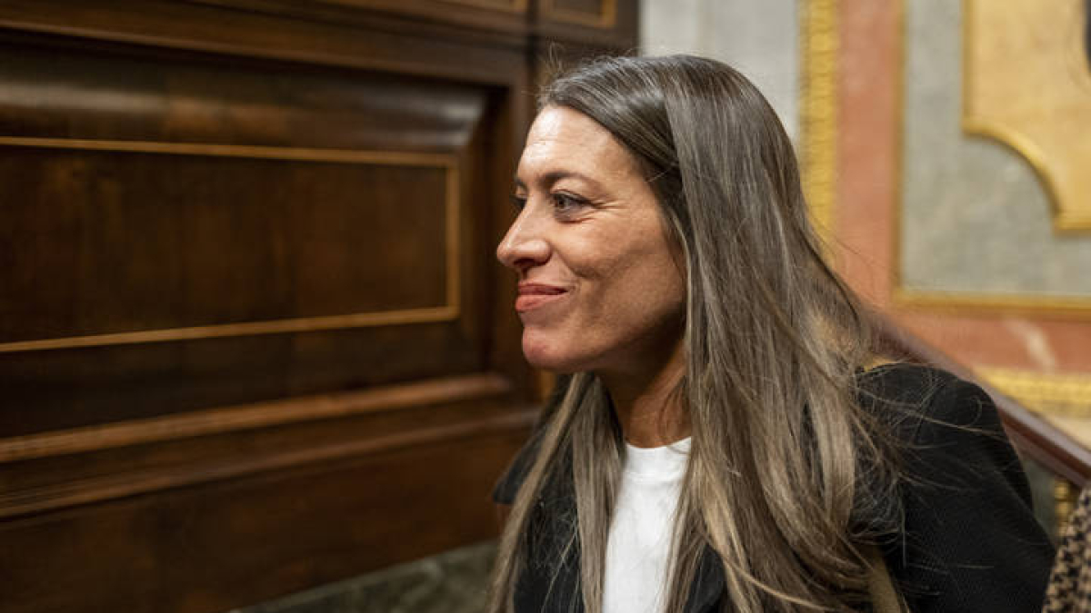 La portavoz de Junts en el Congreso, Miriam Nogueras.