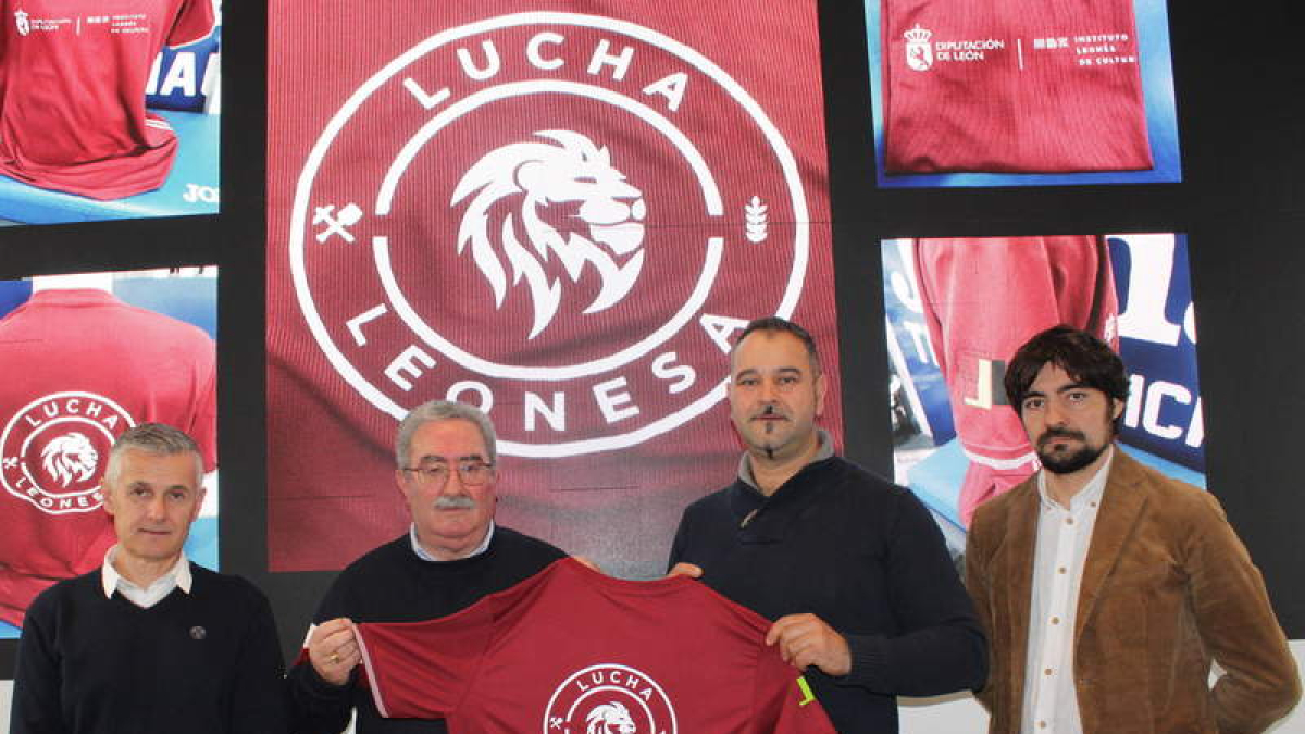 Jesús Oblanca, Ángel Rivero, Emilio Martínez y Emilio Gancedo.  DL