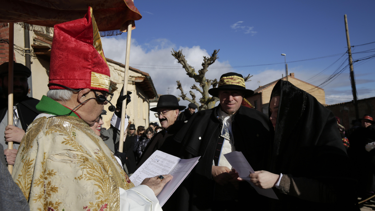 Boda antrueja en Celadilla del Páramo.