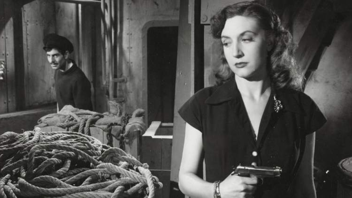 Margarita Alexandre en la película ‘Barco sin rumbo’. DEL LIBRO ‘LEÓN, ENTRE RECUERDOS Y AÑORANZAS’, DE GREGORIO CASTAÑÓN