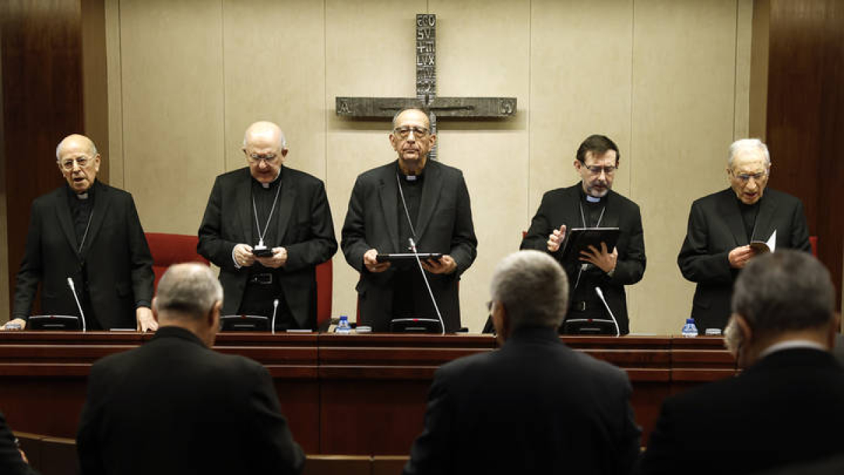 La Conferencia Episcopal Española (CEE) celebra la Asamblea Plenaria de los obispos.