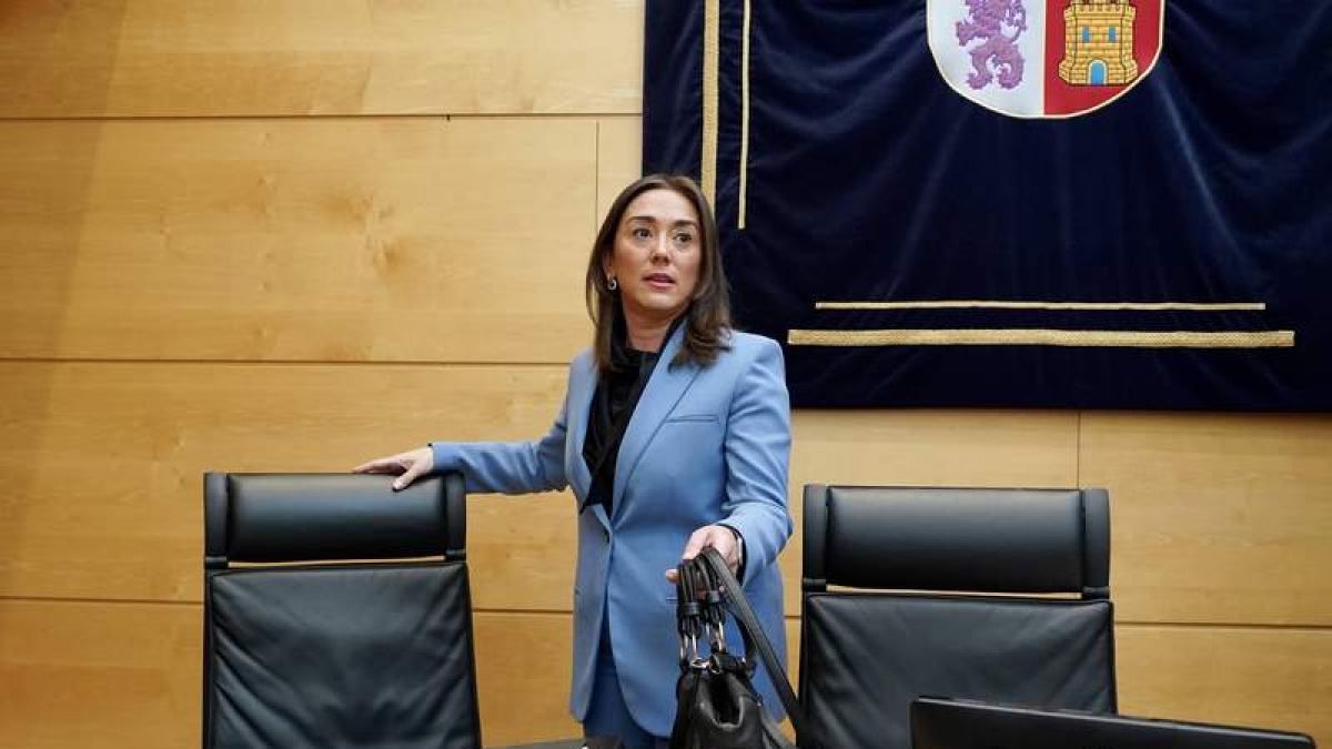 la consejera Mría González Corral.  RUBÉN CACHO