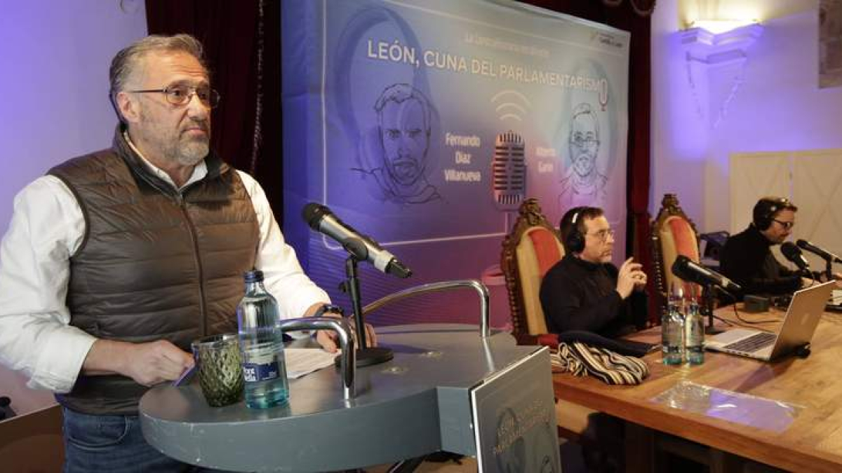 Carlos Pollán, presidente de las Cortes de Castilla y León y de la Fundación de Castilla y León.  DL