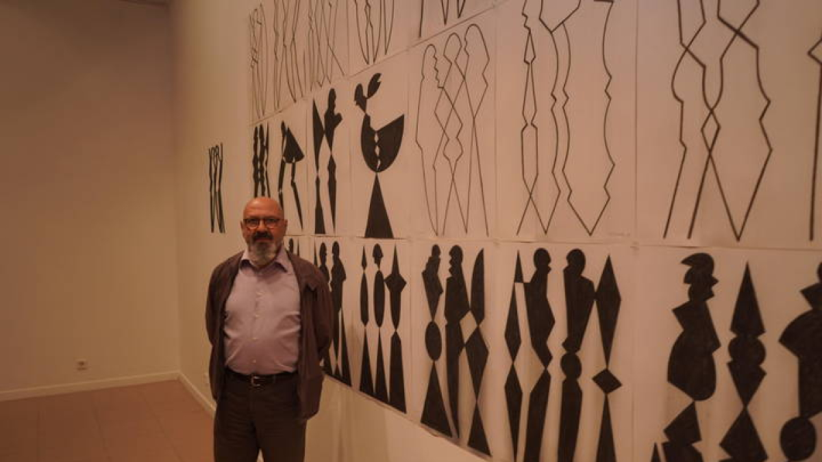 El pntor leonés Esteban Tranche
