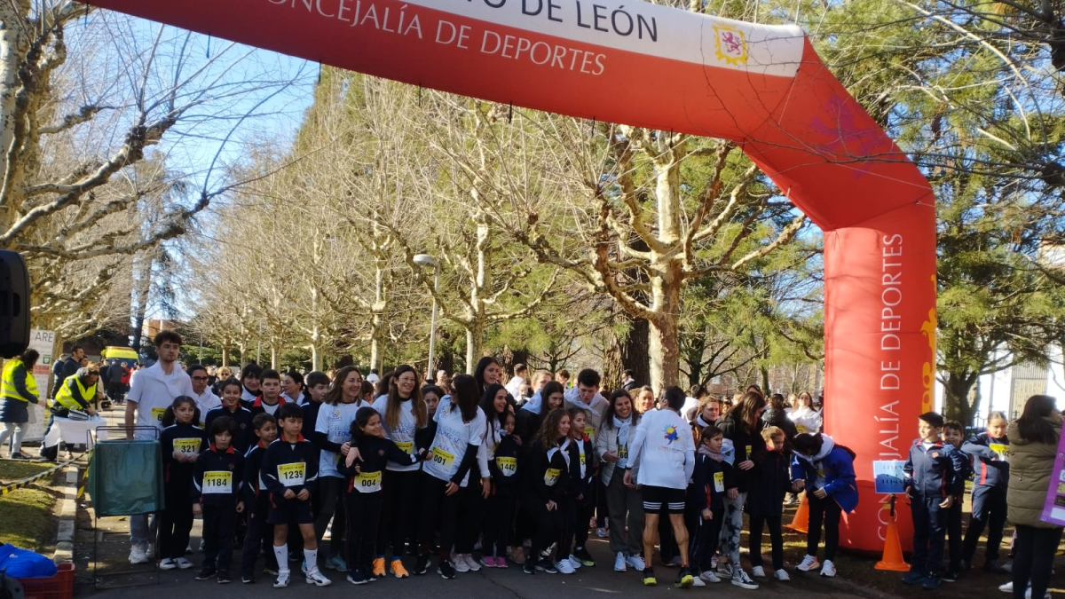 La carrera por Alex en el Parque de los Reyes