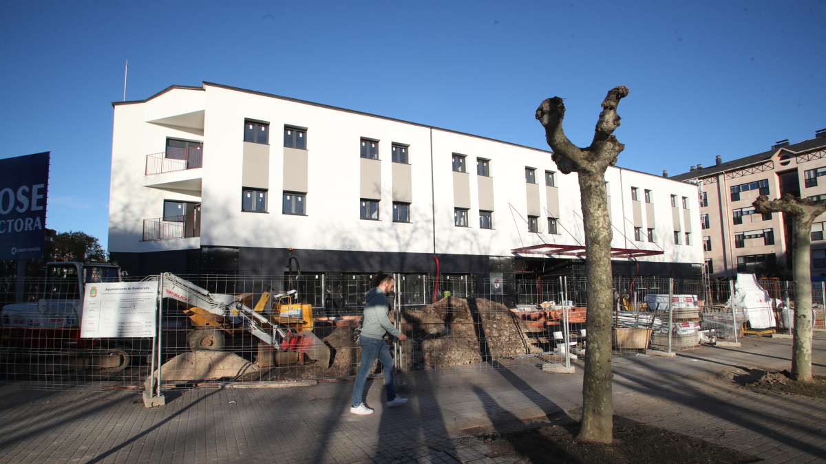 La residencia universitaria del Campus de Ponferrada.